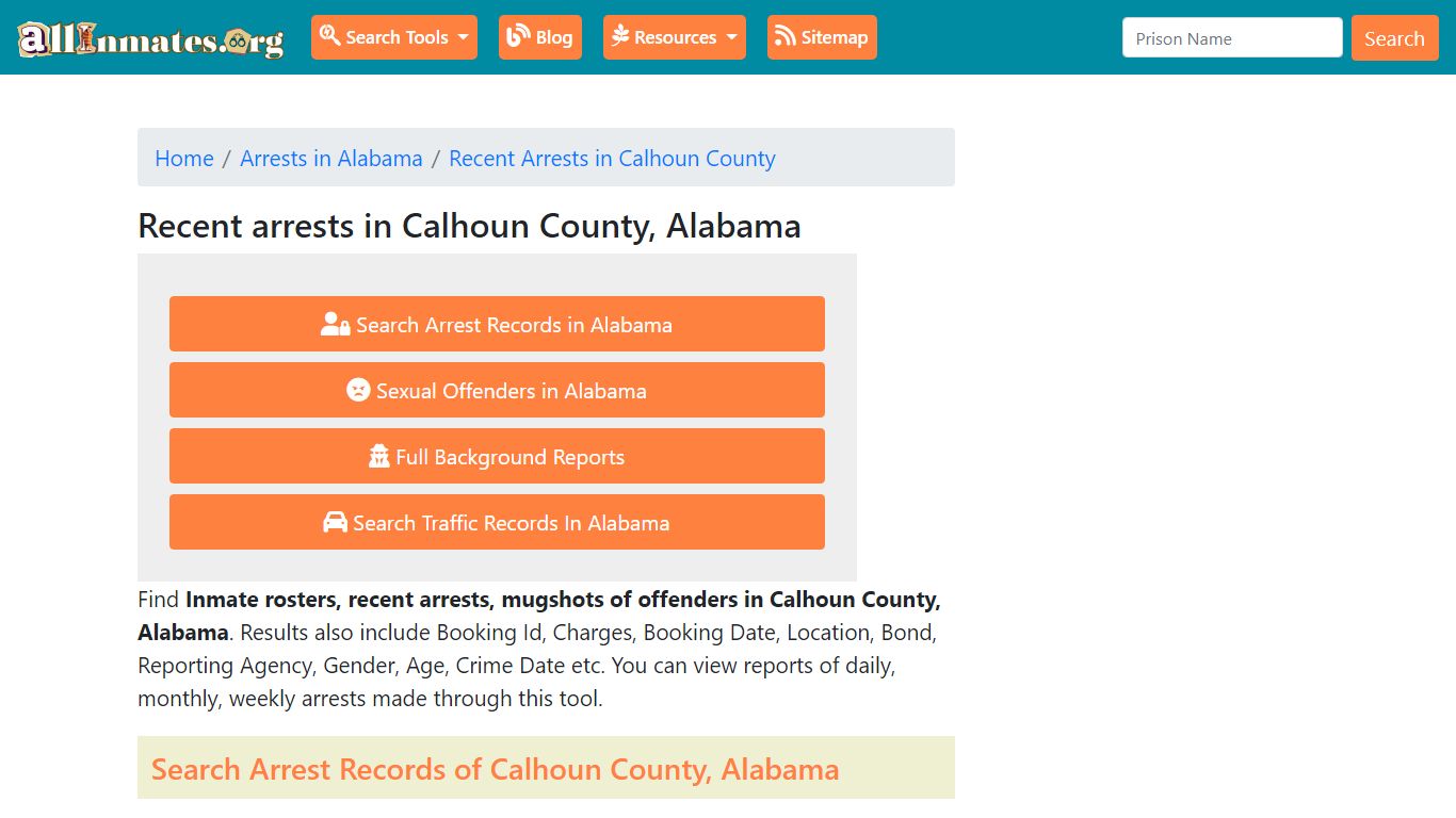 Recent arrests in Calhoun County, Alabama | Mugshots, Rosters, Inmates ...